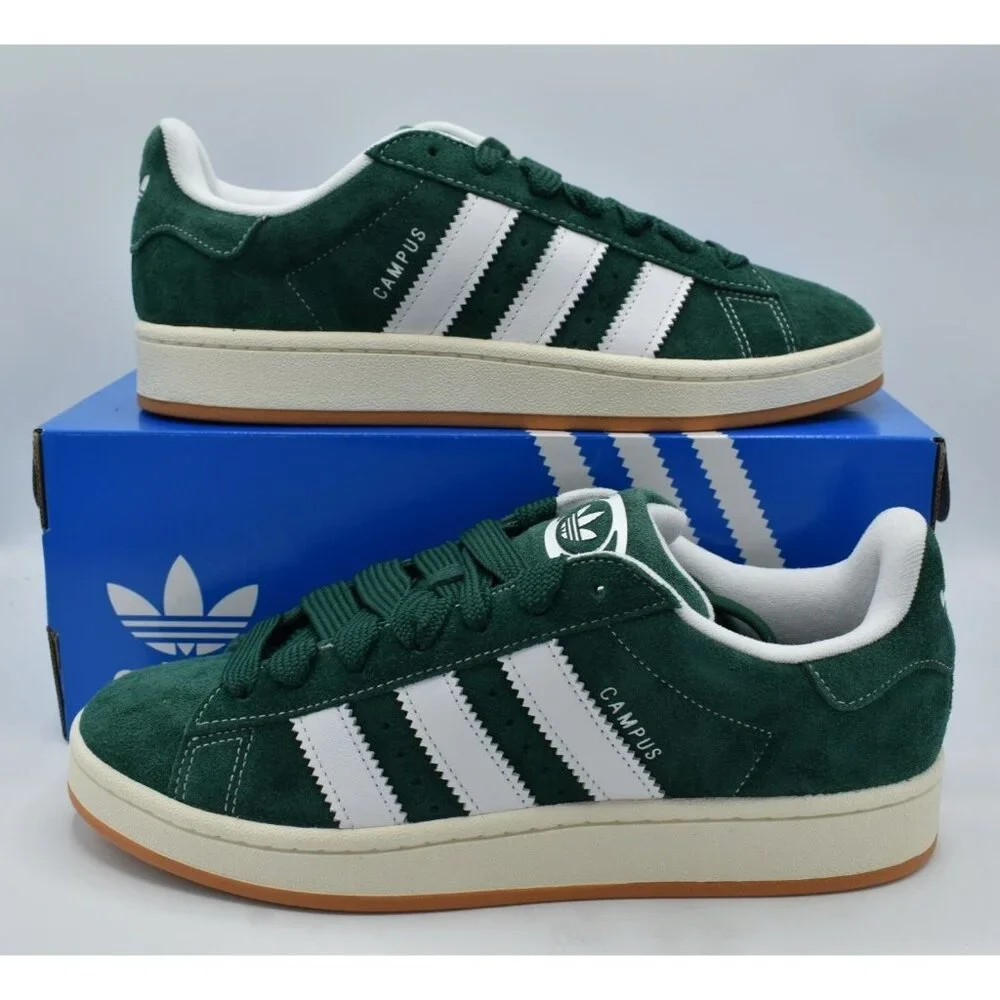 Adidas Originals Mens Size 11.5 Campus 00s Green Suede Sneakers‎ Shoes